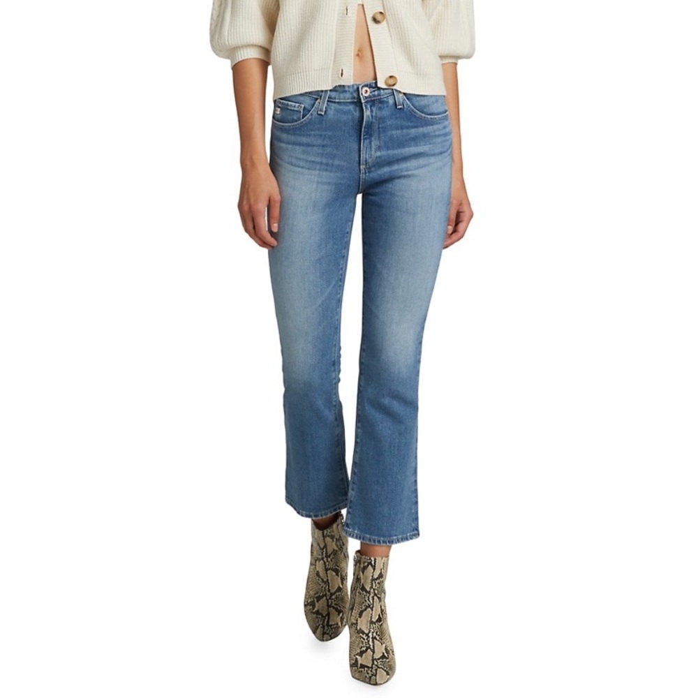 AG Jeans: Jodi Crop, High-rise slim flare sz. 29R